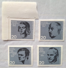 1964 Bund Mi.-Nr.: 431 - 438  aus Block 3 postfrisch