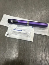 Reusable Peptide Pen Purple with two Cartriges