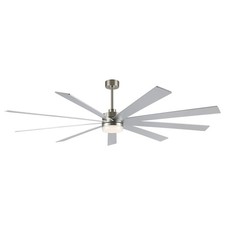 84" DC Motor Ceiling Fan with Light, 6-Speed Remote Control, Reversible Motor...