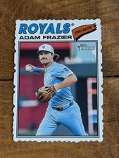 ADAM FRAZIER 2026 Topps Heritage DECKLE EDGE #262 Kansas City Royals Short Print