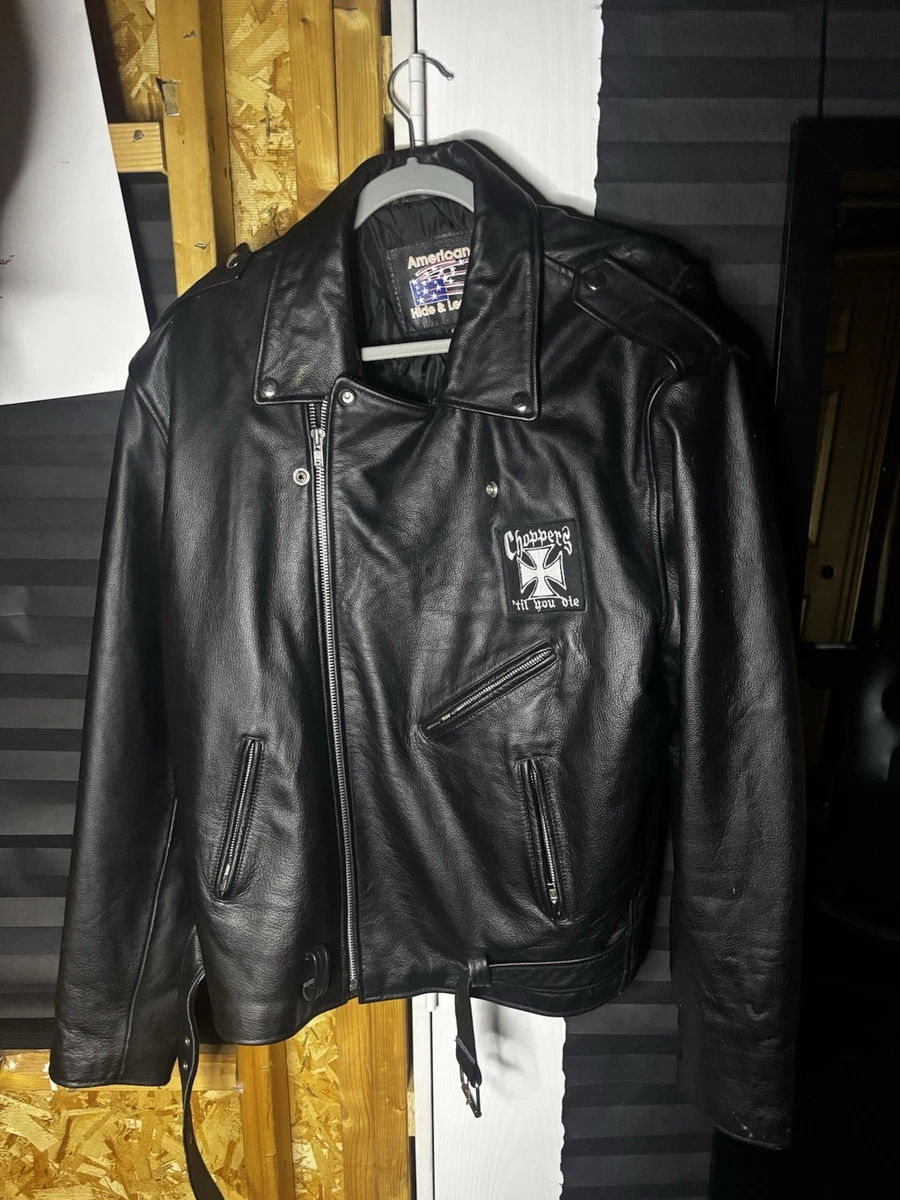 West Coast Choppers Leather Outer Shell Coats, Jackets & Vests for
