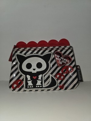 Y2k Skelanimals ''Dead Animals Need Love To'' Coin Purse By Loungefly Emo