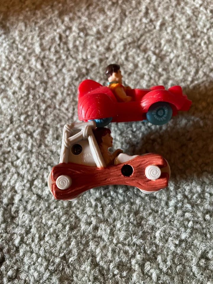 De colección Los Picapiedra Película Mcdonalds Happy Meal Fred Bedrock Bowl O Rama 1993 Foto 3 de 4