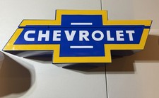 Vintage Chevrolet Bowtie Goboxes Metal Toolbox