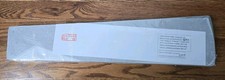 Hampton Bay Ceiling Fan Blades Sussex II 52 in Set of 5 Reversible Black Silver
