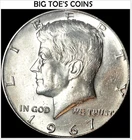 1967 KENNEDY HALF DOLLAR, 40 % SILVER, VERY BEAUTIFUL RARE  COIN, FAST SHIPPING