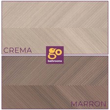 Chevron Wood Effect Ceramic Wall Tile Rectified Feature Tile 2 Colour CUT SAMPLE