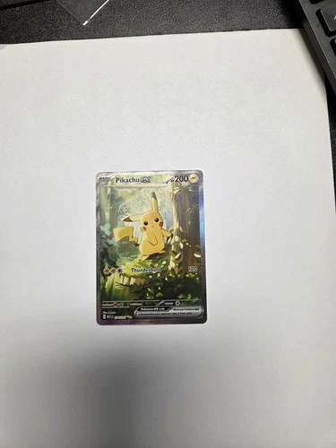 Pikachu ex 276/217 Ascended Heroes SIR Special Illustration Rare Pokémon Card NM