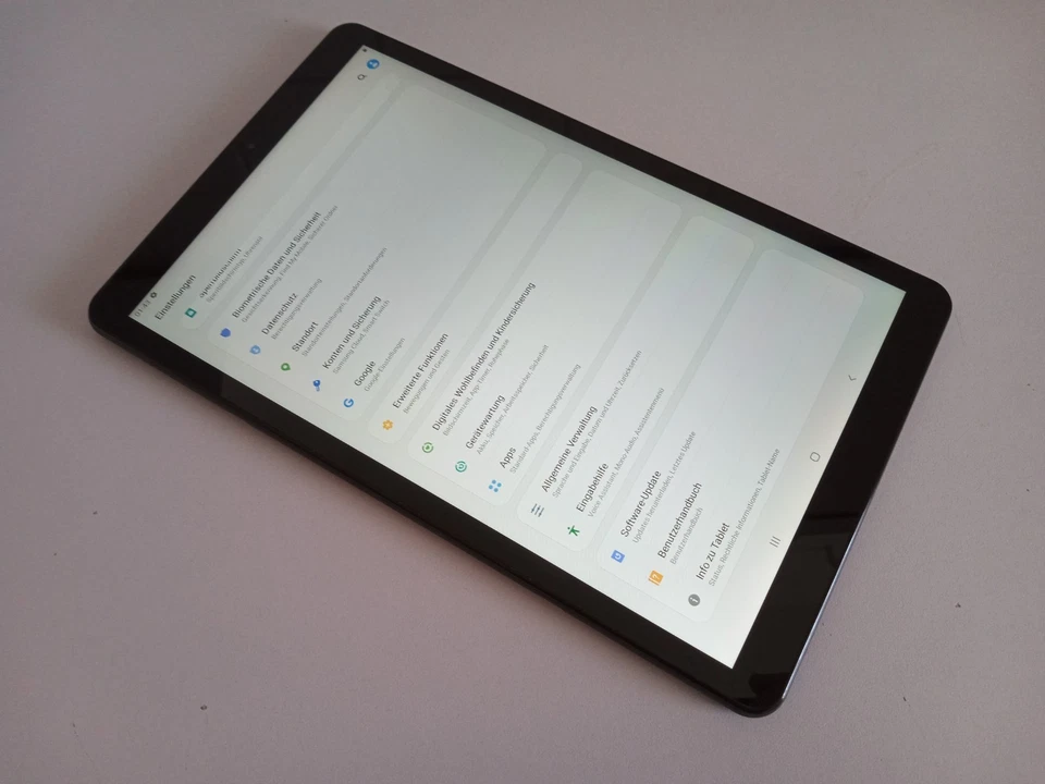 SAMSUNG GALAXY TAB A SM-T590 SCHWARZ TOP+VIELE EXTRAS+RECHNUNG+DHL VERSAND - Bild 2 von 4