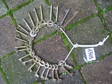 LOT A769 DE 23 CLÉ CLÉS CLEFS CLEF ANCIENNES DE PORTE SERRURE COFFRE FORT RARE !