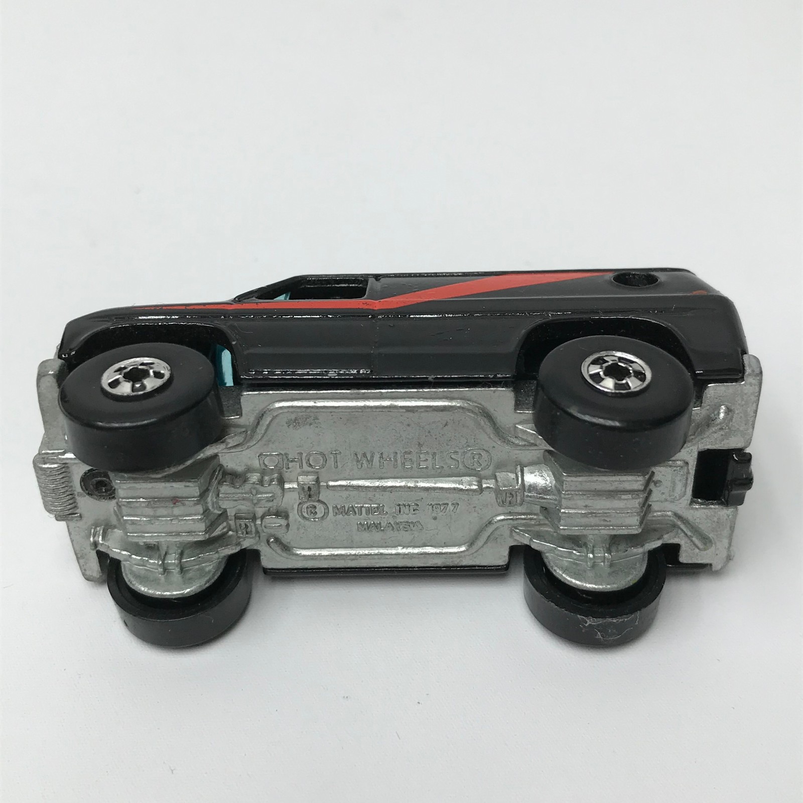 Vintage Hot Wheels Diecast Black A-Team Van Baja Breaker 1977 Malaysia thumbnail 5