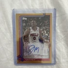 2025 Topps Gold Tyrese Maxey Autograph /50 Philadelphia 76ers TFRA-TM NBA