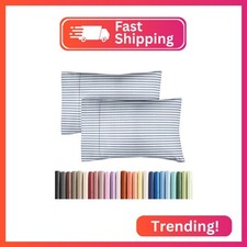 King Pillow Cases Set of 2 - Ultra Soft Hotel Quality Pillowcase Covers - Comfy,