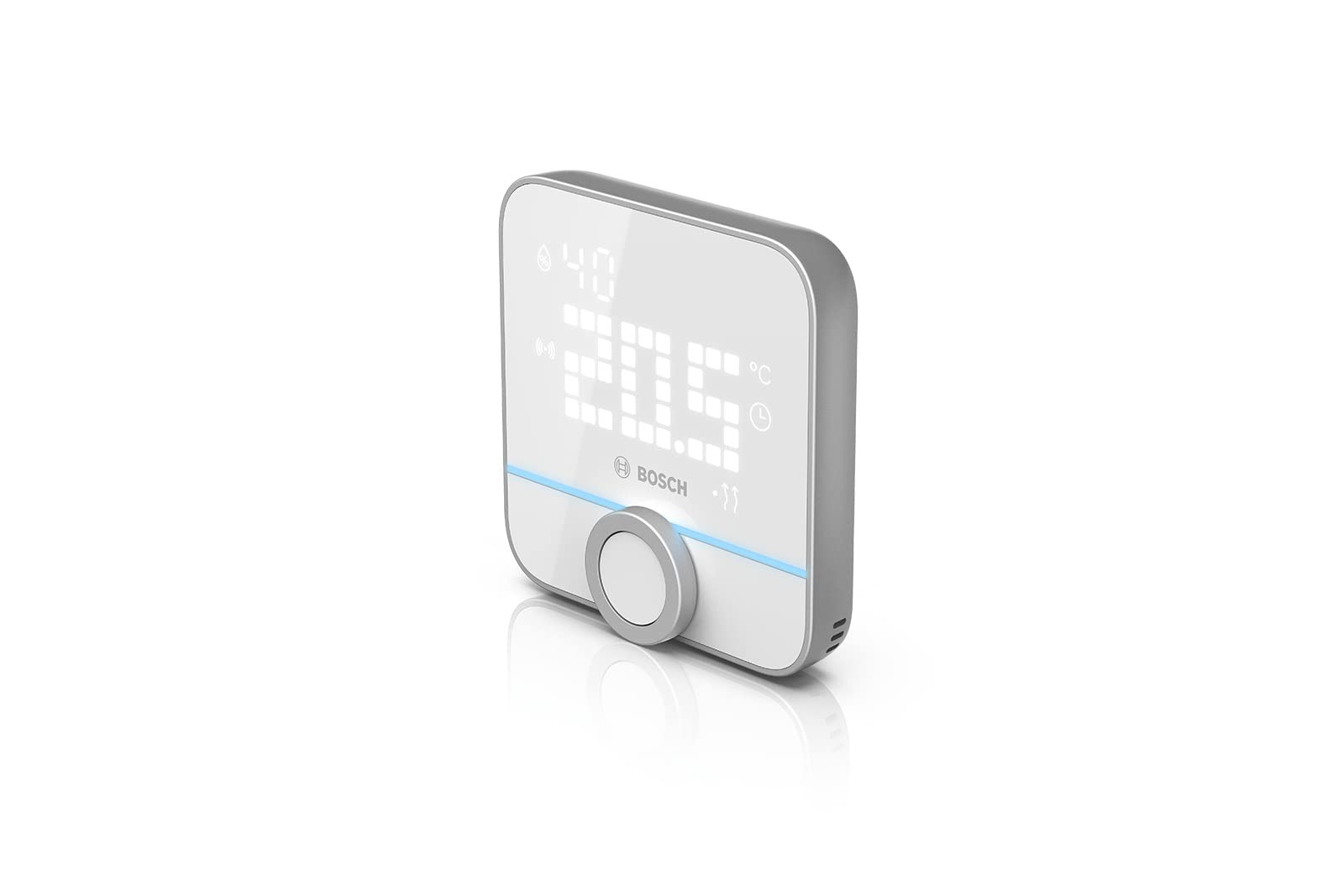 Bosch Smart Home Room Thermostat II for Wired Heating Systems, 230 V, Compatible