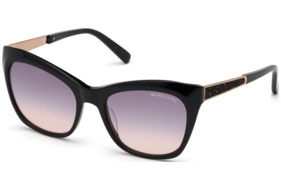 Marciano By Guess GM0805 52F Havana Mirrored Plastic Sunglasses Frame  55-19-140