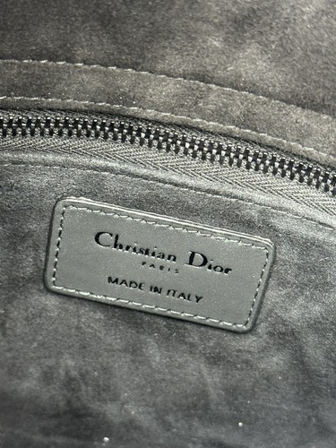 Mini Lady Dior ABCDIOR Tasche Kalbsleder Schwarz Neu - Bild 6 von 9