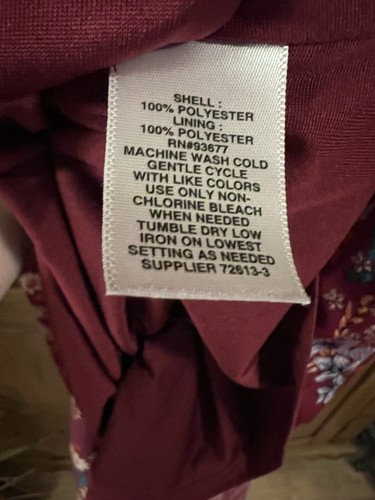 Boutique Brand Floor Length Dress. NWOT Size 2x Beautiful Dress & Super Soft!! - Picture 9 of 9