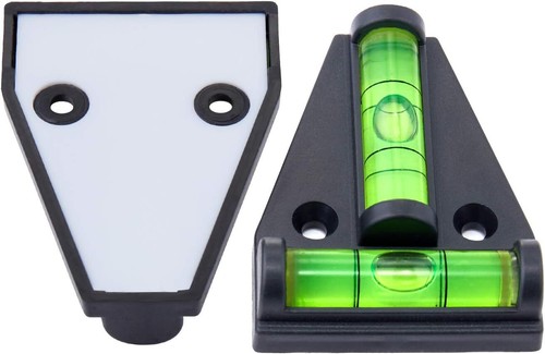 4PCS RV T Level Bubble Levels Cross Check Bubble Two ways Multipurpose Spirit - Picture 3 of 5