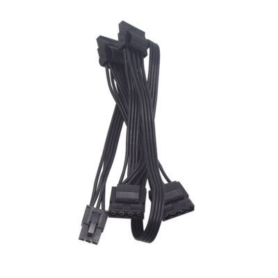 Corsair TYPE 6 Pin auf 4 Molex 4 Pin Netzkabel