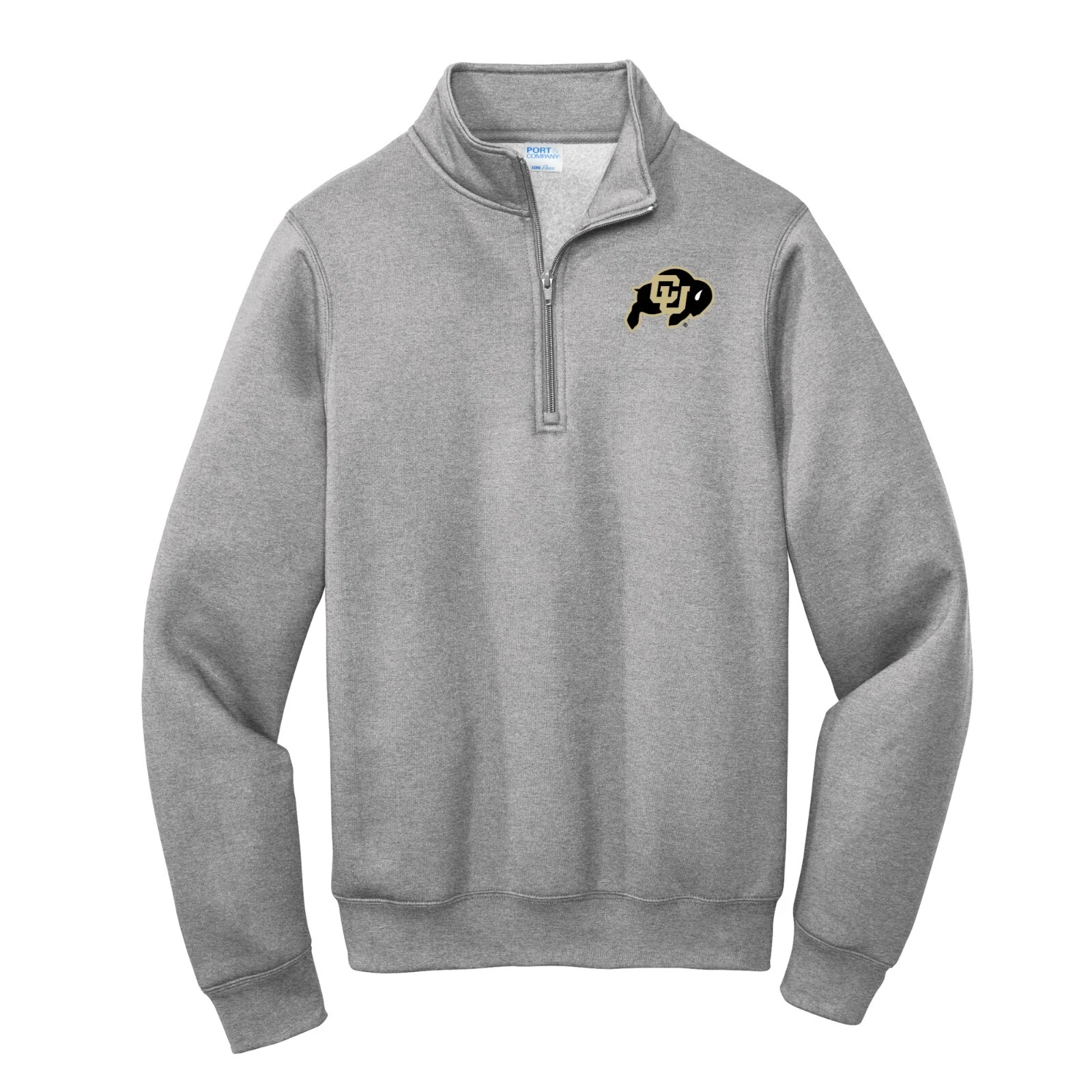 Colorado Primary Logo Zip Neck Sweatshirt