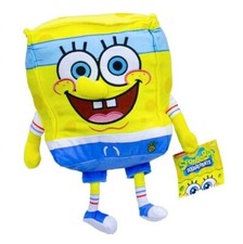 Sambro - Peluche SpongeBob blue pants alto 30 cm qualità super soft SquarePants