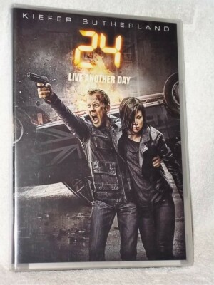 24 Live Another Day (DVD, 2019, 4-Disc) fast action TV series