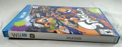 Splatoon Nintendo Wii U Complete with manual and Case mint