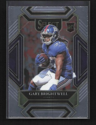2021 Panini Select Club Level Gary Brightwell RC #295 New York Giants