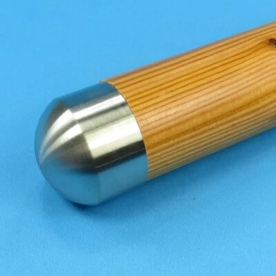 Edelstahl End-Kappe Abschluss Rund Für Holz Handlauf Ø 45 mm Endkappe Deckel V2A
