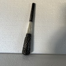 Antique Sterling Silver 925 Fine, Mother Of Pearl Umbrella Handle- Early 1900  s