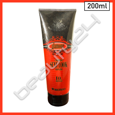 200ml Soleo Charming Sexy Look Bronzer Sonnenbank Lotion Creme Bräunungsbeschleuniger