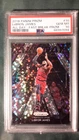 2018 PANINI PRIZM ALL DAY FAST BREAK LEBRON JAMES CARD #10 PSA 10 LA LAKERS