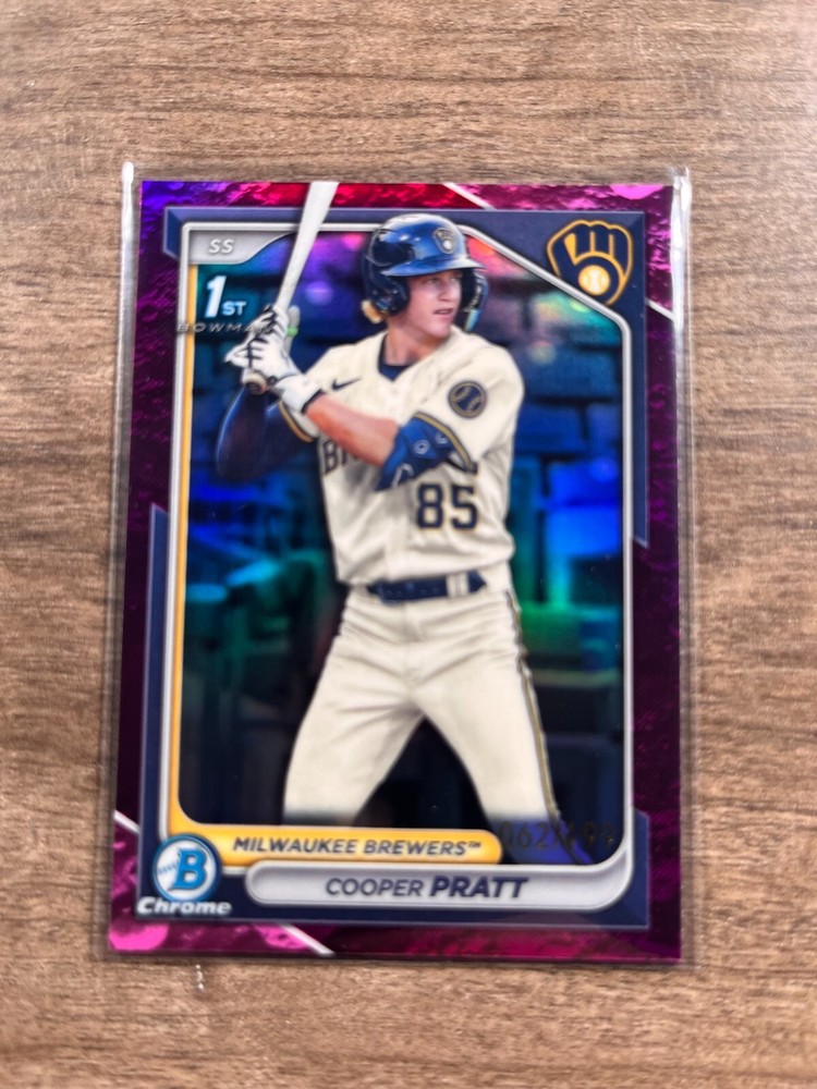 2024 Bowman - Chrome Prospects #BCP-137 Cooper Pratt (RC)