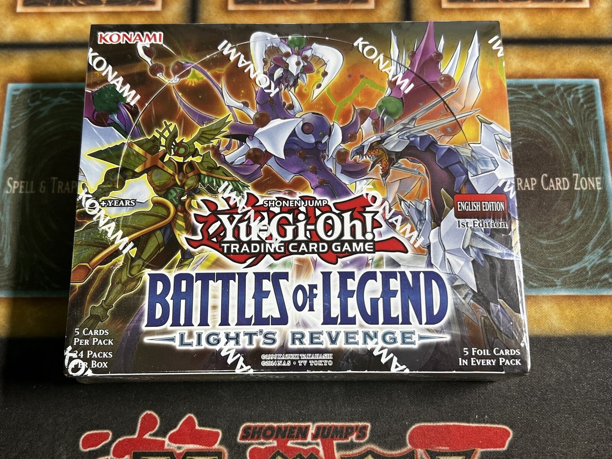 Yugioh Battles of Legend Light's Revenge Booster Box Brand New Factory  Sealed! | eBay