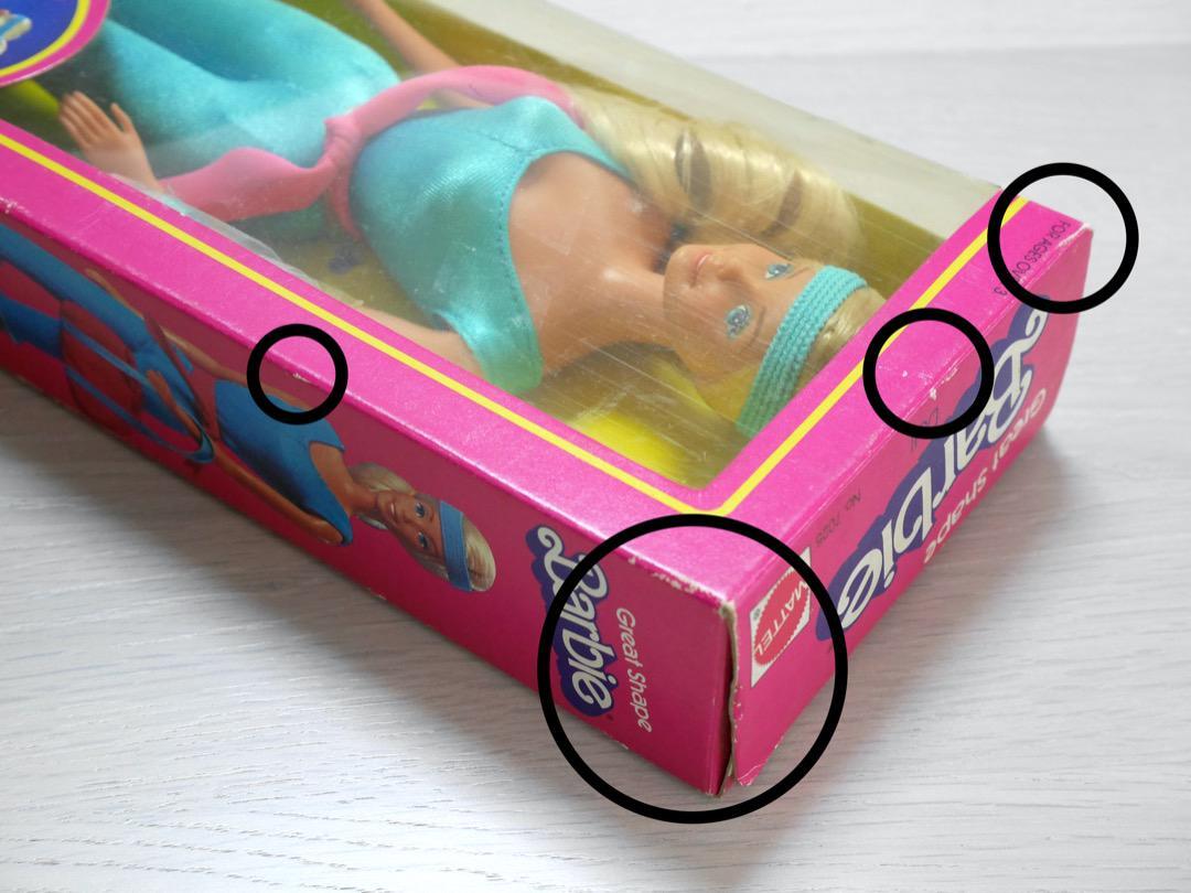 TOY STORYムービーモデルGreat Shape Barbie83年マテル