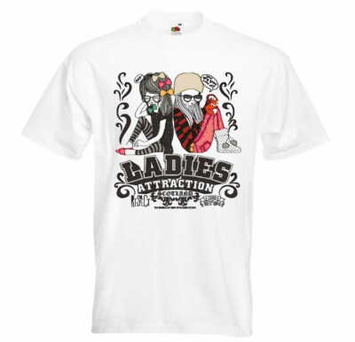 T-Shirt LADYS ATTRACTION FASHION LOVE BEAUTY PEOPLE NYC CLOTHING GIRL NEW YORK