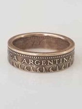 Argentina Coin Ring  Argentina Jewelry  Handmade Ring  Travel Ring 