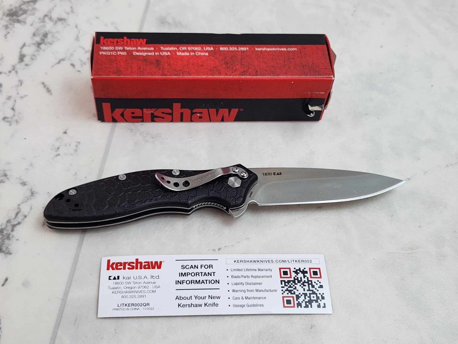 Kershaw OSO Sweet 1830 Assist Open Pocket Knife
