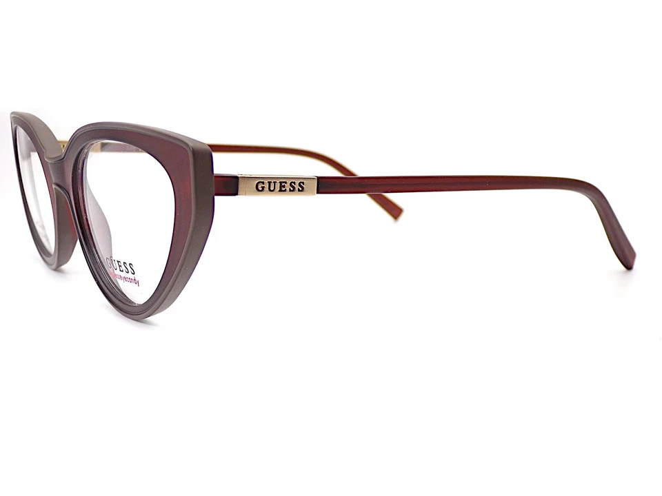 Guess Montura De Gafas Mate Profundo Burdeos 53Mm Gafas De Mujer GU3058 045 - Imagen 2 de 4
