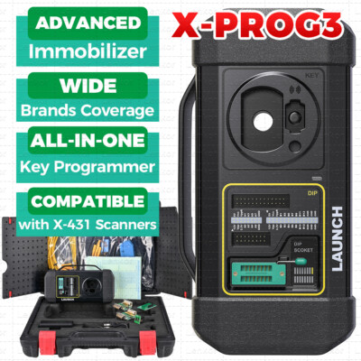 Launch X431 X-Prog 3 Advanced Immobilizer & Key Programmer Chip Reading Device