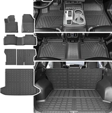 Floor Mats Trunk Mat Backrest Mats Cargo Liners For 2022-2025 Hyundai Tucson