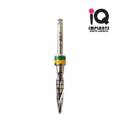 Iq USA Konische Bohrer 2.5-3.7mmD Von 19mmL Mit 6-16mm Kennzeichnungen