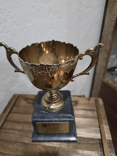 1989 Tournament Whimoon Alumni Brookside Course Champion Marble Trophy - Picture 9 of 10