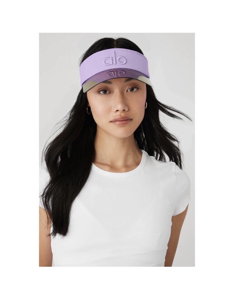 Alo Yoga Airlift Solar Visor Violet Skies One Size | eBay display picture 1