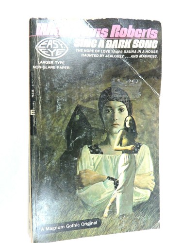 Sing A Dark Song Willo Davis Roberts Magnum Gothic Larger Type Paperback Book - Picture 2 of 11