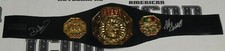 Jeff Jarrett & Dr Wagner Jr Signed AAA Lucha Libre Championship Belt BAS COA WWE