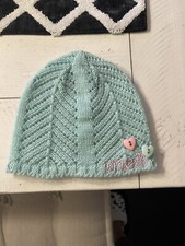 Girls O'neill Mint Green Beanie Snow Cap Hat - Toddlers
