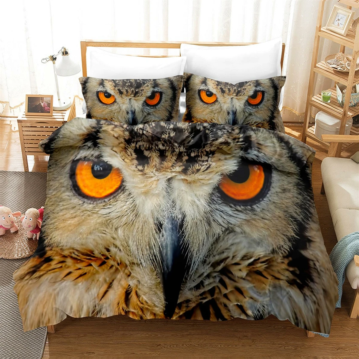 Owl pillowcase cheap