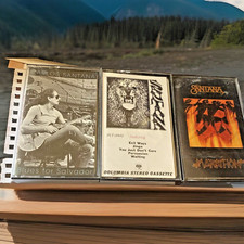 Vintage SANTANA Cassette Tapes Lot of 3 Marathon Blues for Salvador Evil Ways