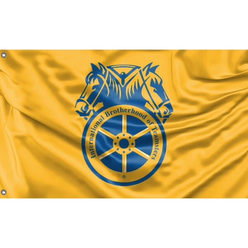 Teamsters Flag Unique Design, 3x5 Ft / 90x150 cm size, EU Made - product listing photo